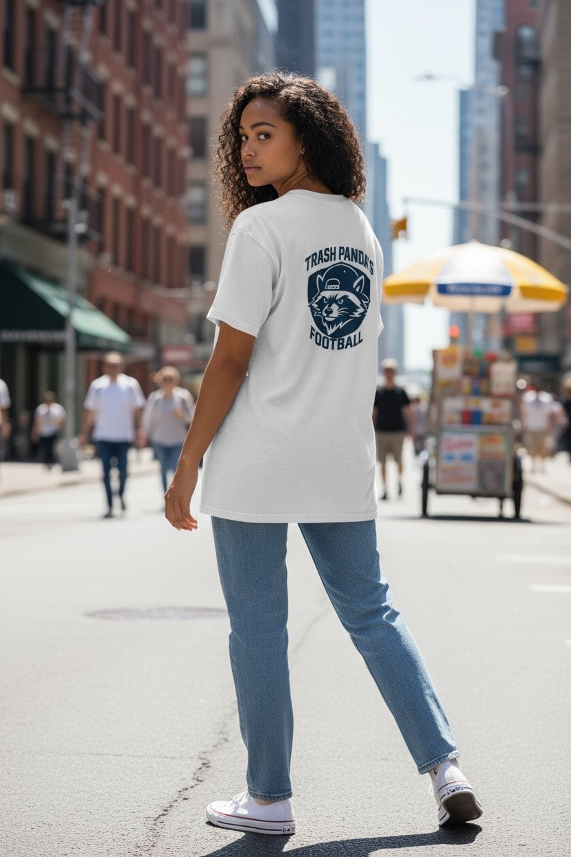 The Trash Pandas Football Tee