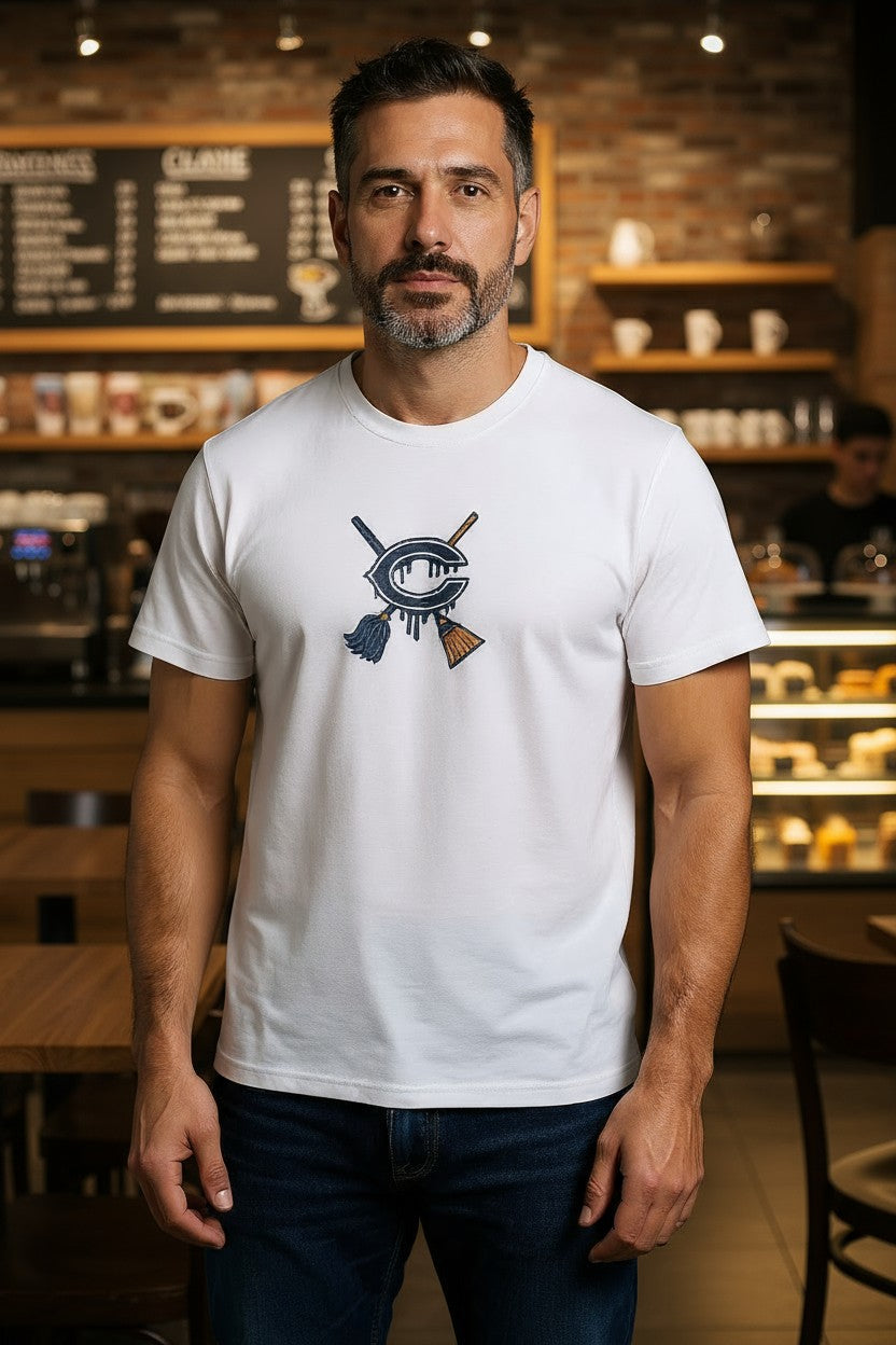 Cream Sleeve Collection Premium T-Shirt