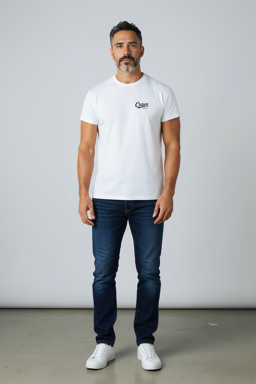 Cream Sleeve Collection Premium T-Shirt